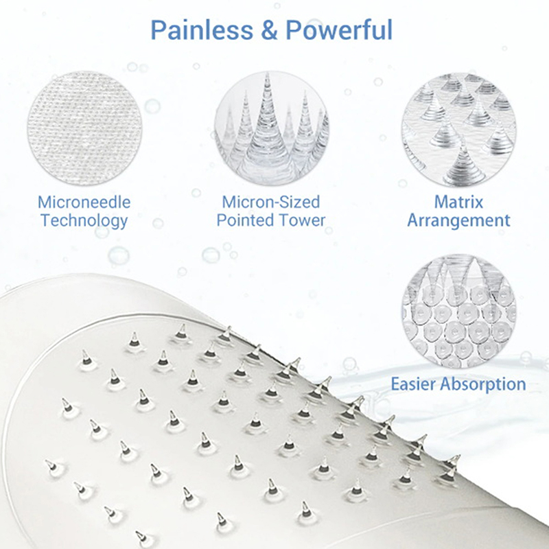 Microneedle Patch Eye - 1 par de parches para ojos