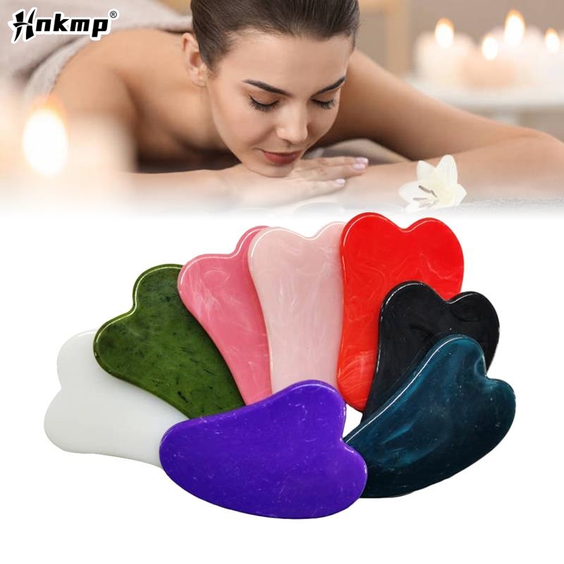 Gua Sha Tool Rose Quartz - Raspador de Jade Natural Gua Sha,