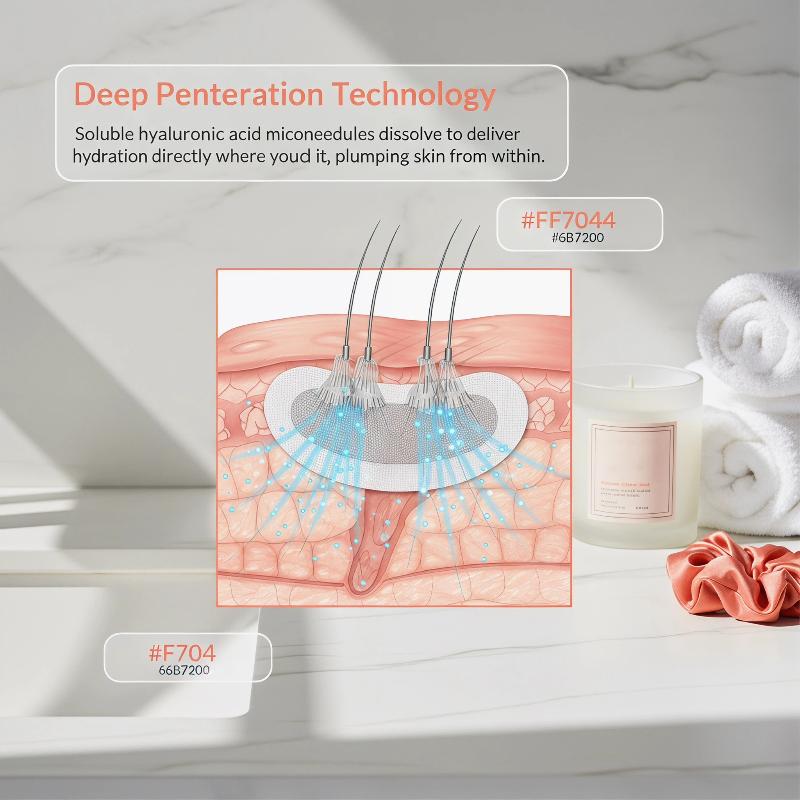 Microneedle Patch Eye - Parches hidratantes para ojos con tecnología