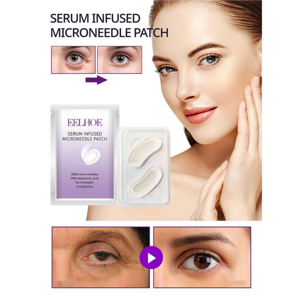 Microneedle Patch Eye - Parche de Microagujas para Ojos, Parche