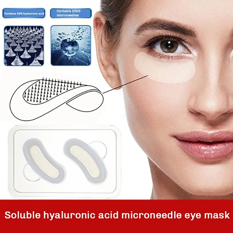 1 par de parches para ojos con - Microneedle Patch Eye reseña y precio