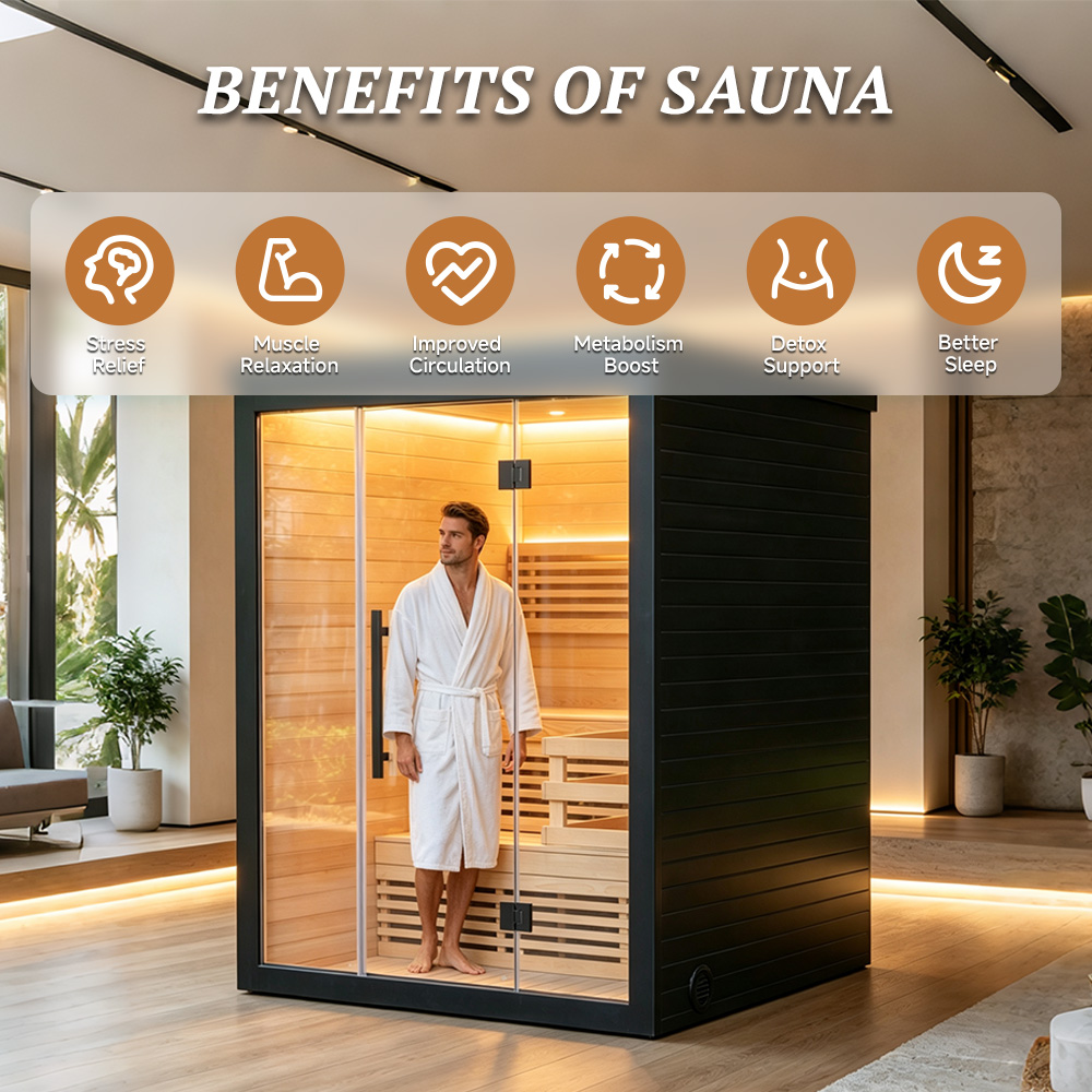 Sauna finlandesa de interior p - Spa And Wellness Center reseña y precio