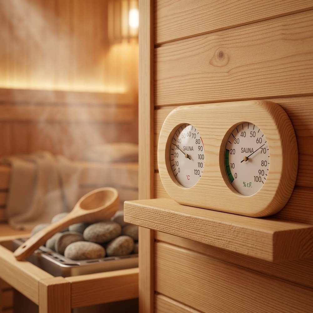 Medidor de humedad y temperatu - Spa And Wellness Center reseña y precio