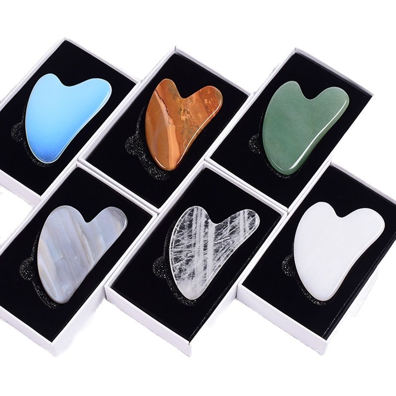 Venta al por mayor, herramient - Gua Sha Tool Rose Quartz reseña y precio