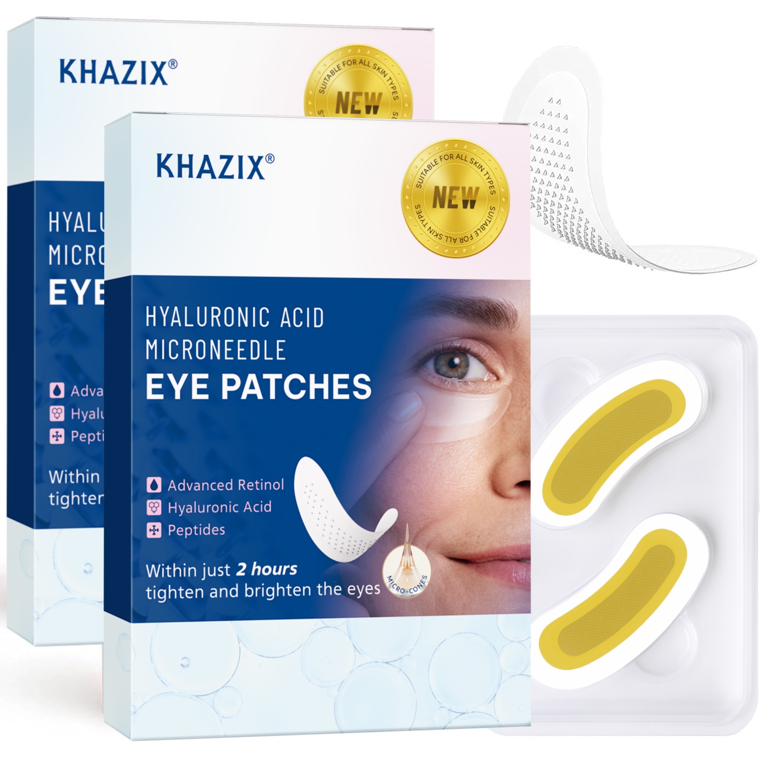 Parches de microagujas con ret - Microneedle Patch Eye reseña y precio