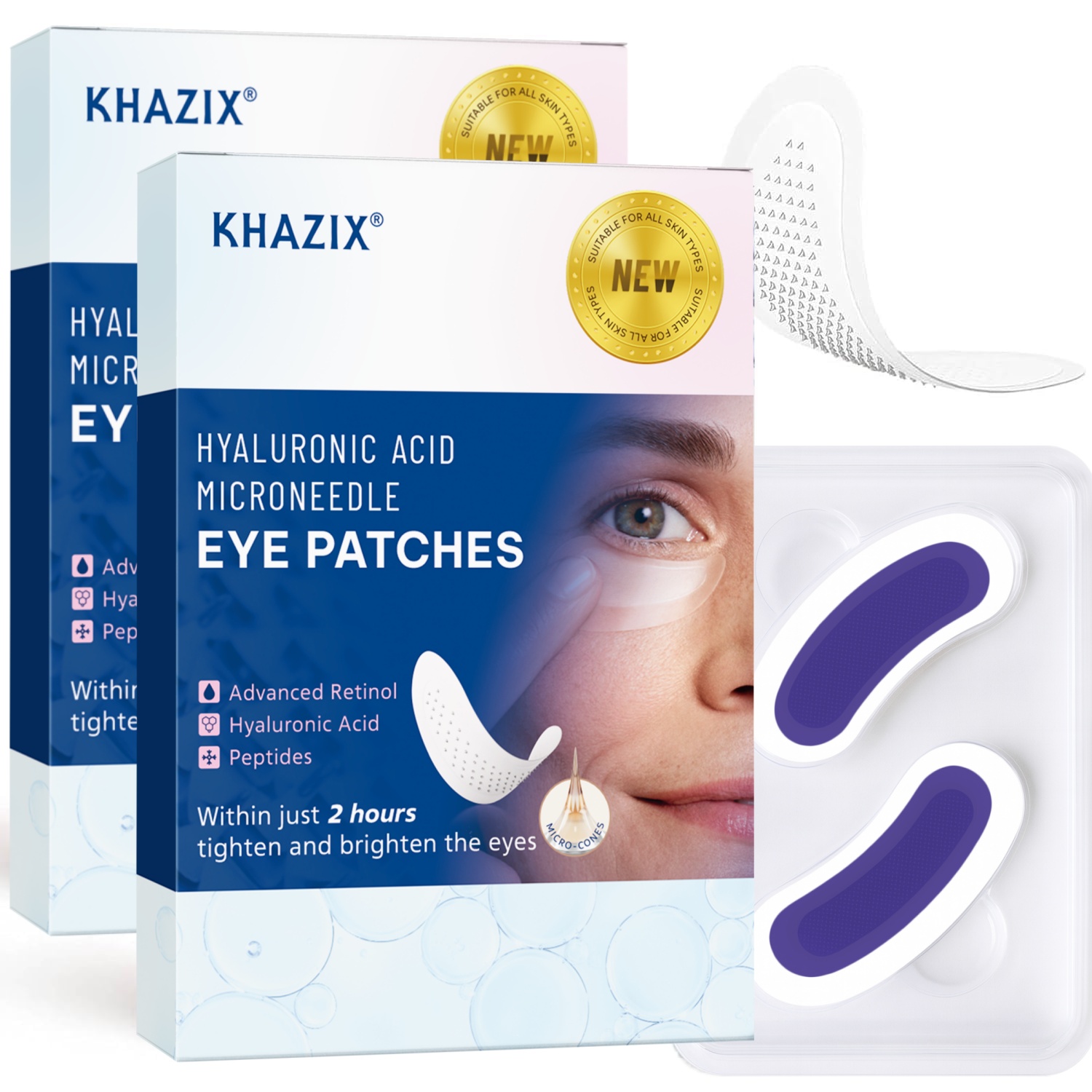 Parches de microagujas con ret - Microneedle Patch Eye reseña y precio