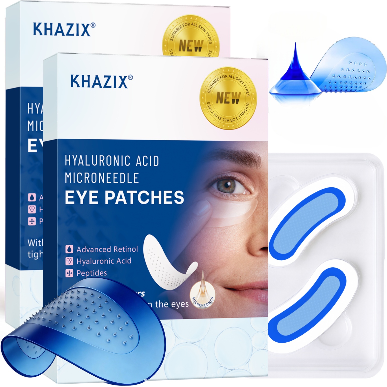 Parches de microagujas con ret - Microneedle Patch Eye reseña y precio