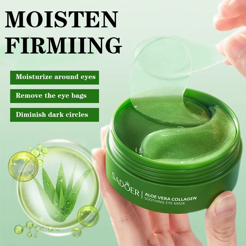 Mascarilla de colágeno de Aloe - Microneedle Patch Eye reseña y precio