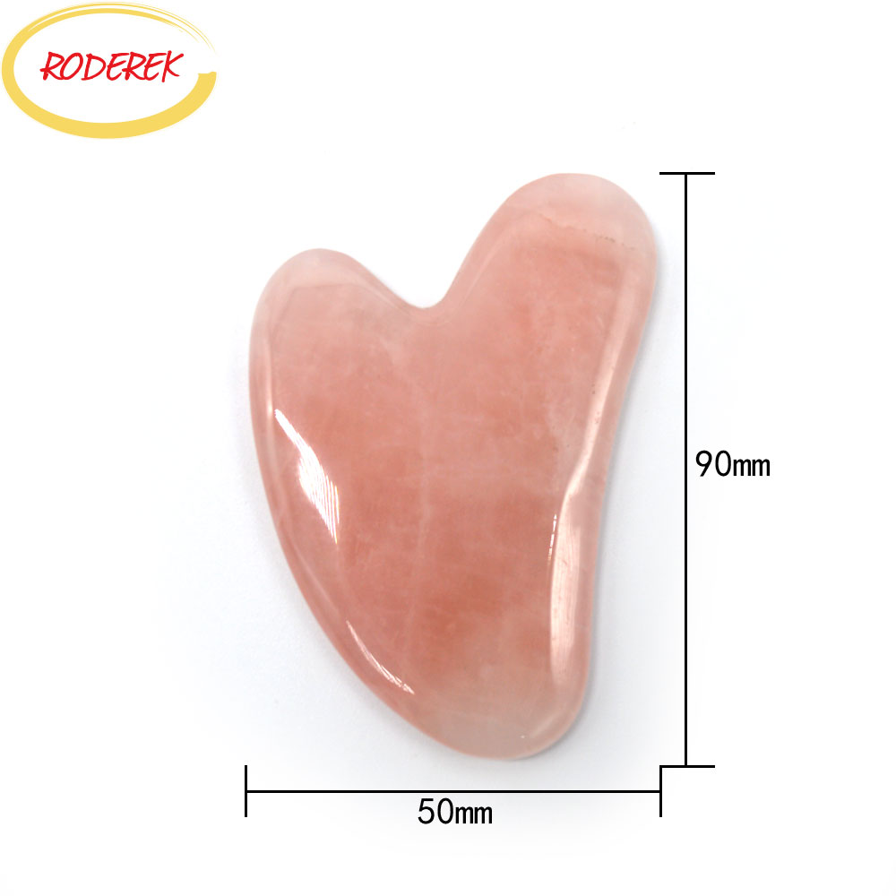 Gua Sha-Placa de Jade de cuarz - Gua Sha Tool Rose Quartz reseña y precio