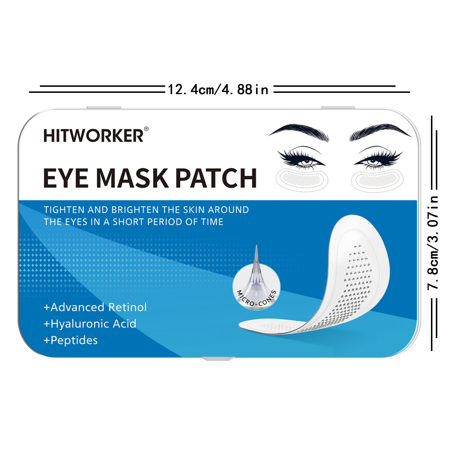 Parches de Hidrogel de Limpiez - Microneedle Patch Eye reseña y precio