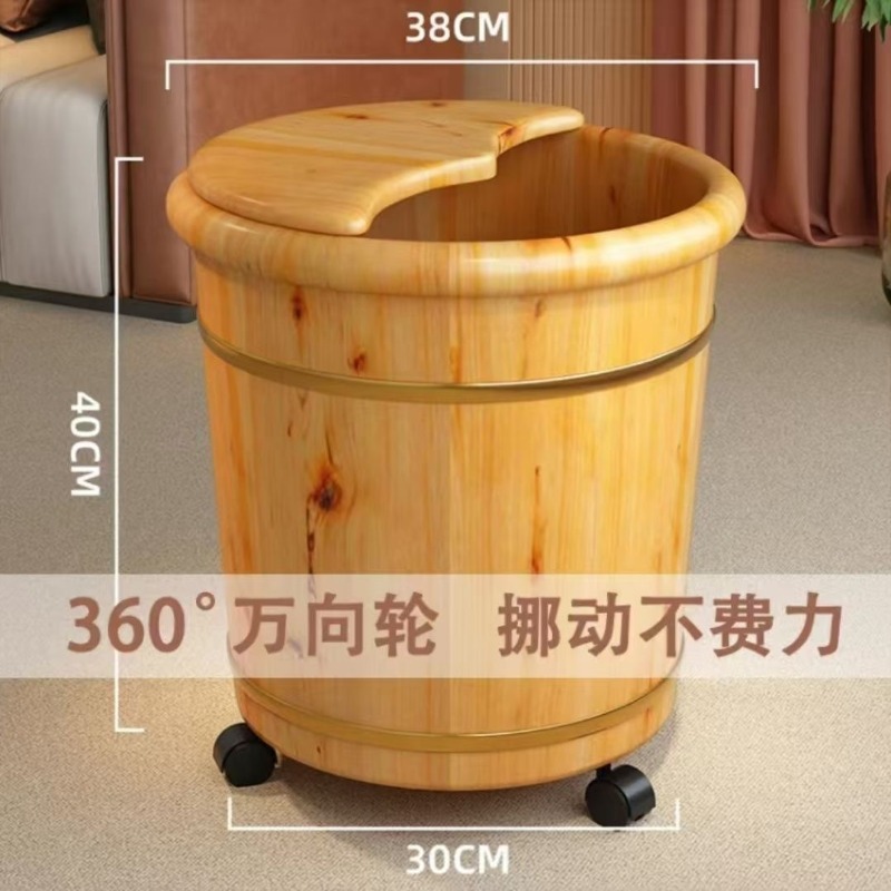 Cubo de madera para remojar lo - Spa & Wellness Hotel Diament Ustroń Zdjęcia reseña y precio