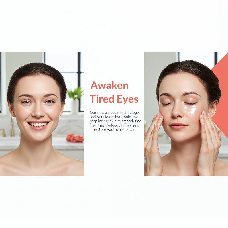 Parches hidratantes para ojos  - Microneedle Patch Eye reseña y precio