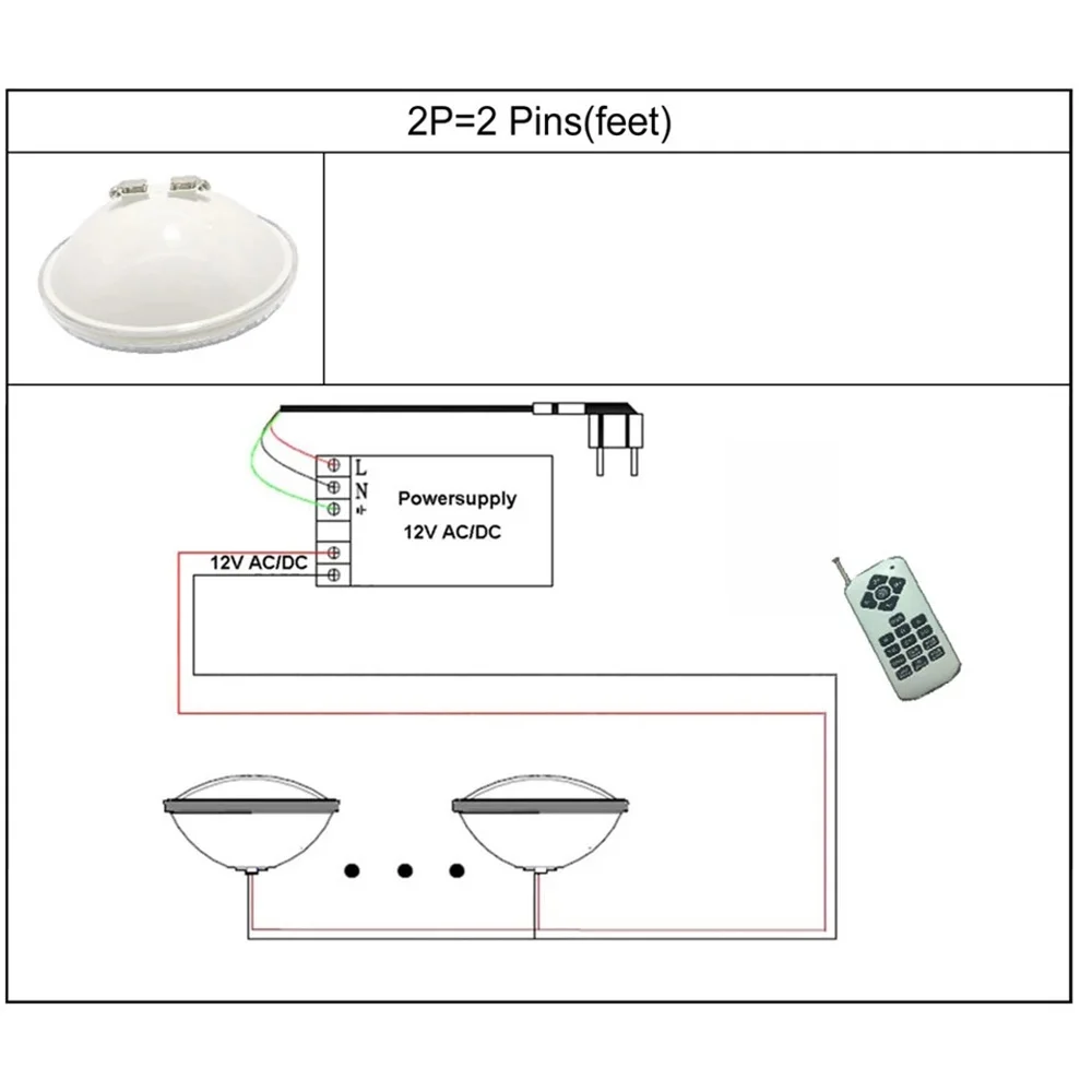 Luces LED subacuáticas RGB PAR - Xy Spa & Wellness George Town reseña y precio