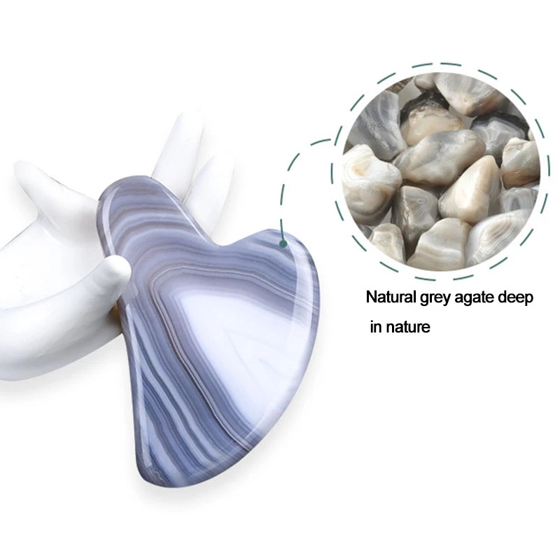 Juego de Jade Natural Gua Sha  - Gua Sha Tool Rose Quartz reseña y precio