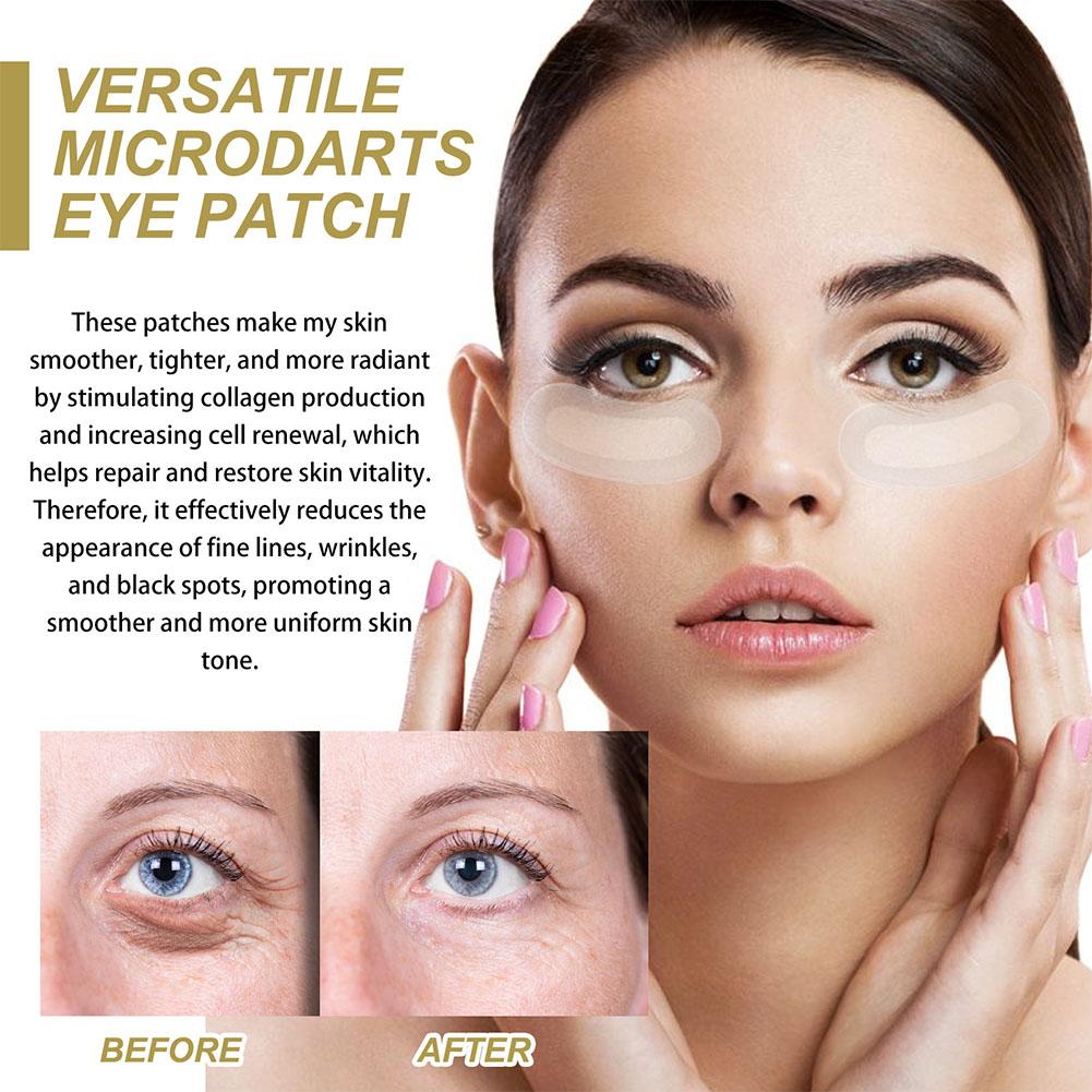 2 pares de microaguja debajo d - Microneedle Patch Eye reseña y precio