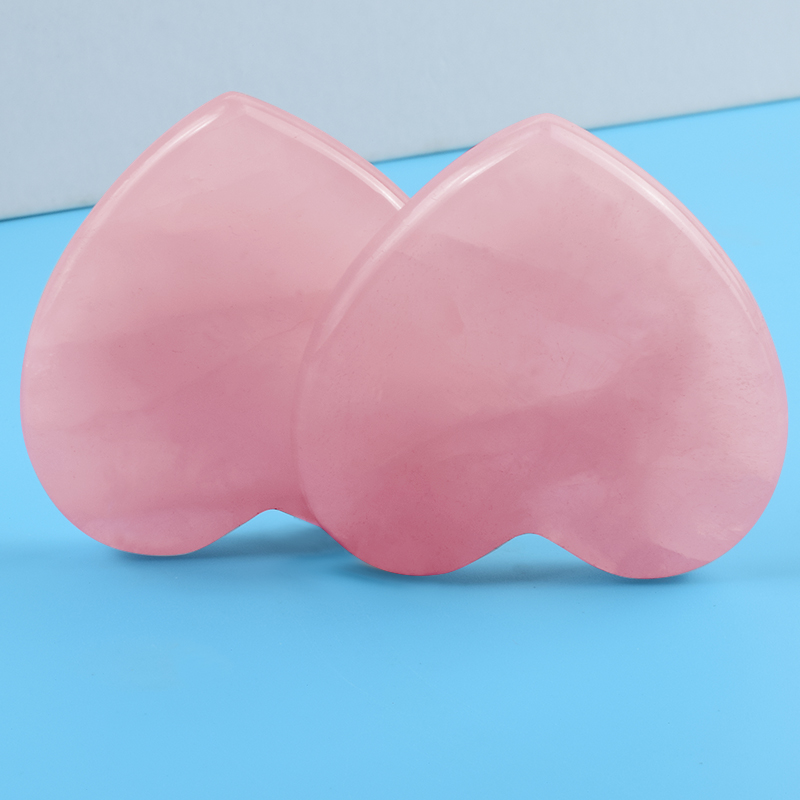 Herramienta Gua Sha para el cu - Gua Sha Tool Rose Quartz reseña y precio